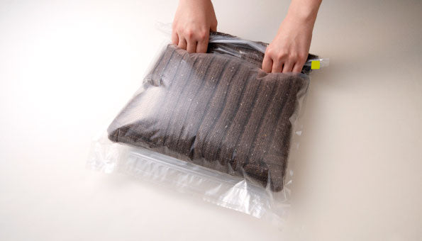 衣類圧縮袋「Sherpack」